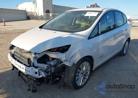 2018 Ford C-Max Hybrid Se from USA, damaged, VIN 1FADP5AU7JL104700